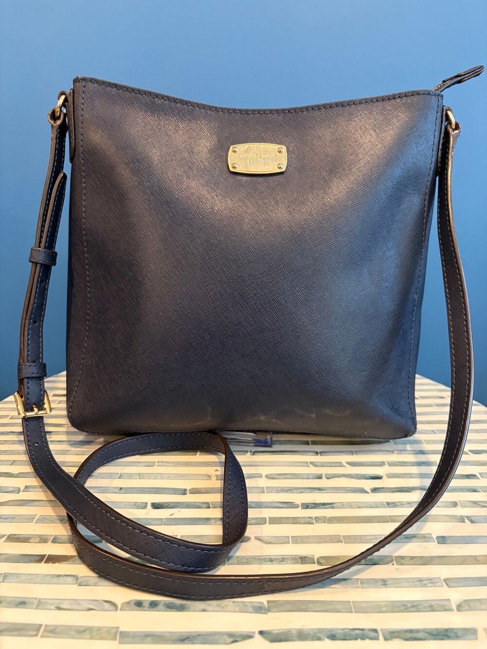 Michael Kors Navy Cross Body